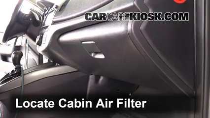 2013 Kia Forte Koup SX 2.4L 4 Cyl. Air Filter (Cabin) Check